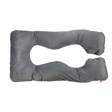 Velvet U Shaped Pregnancy - Grey